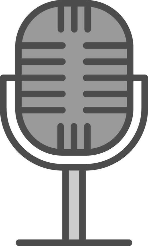 Microphone Vector Icon Design