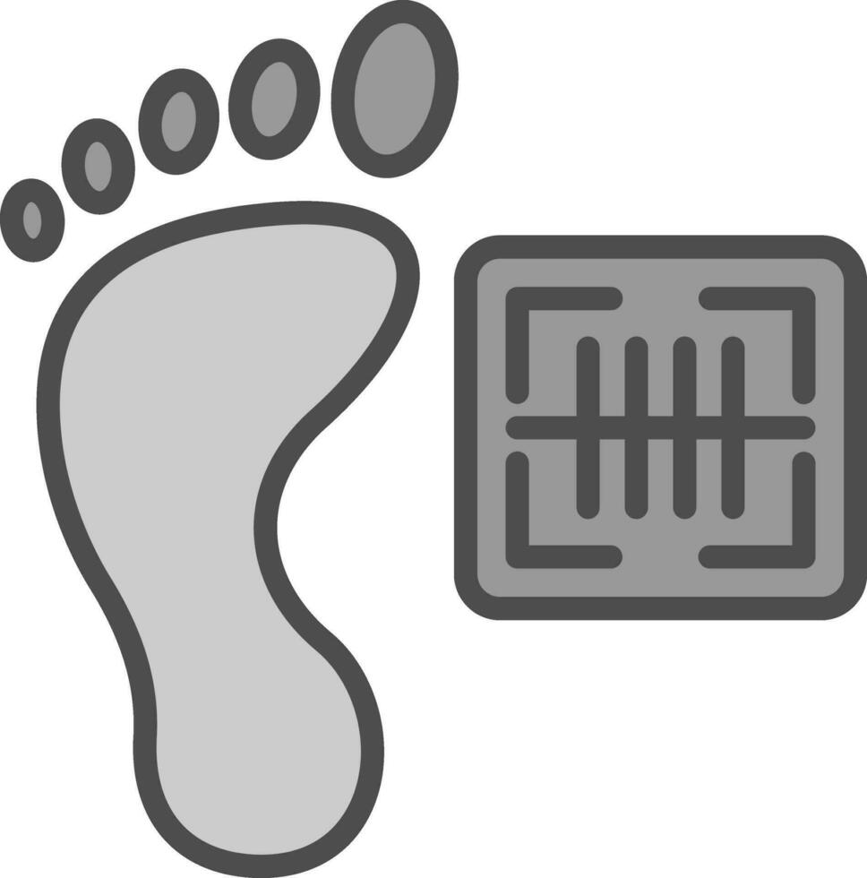 Footprint Vector Icon Design