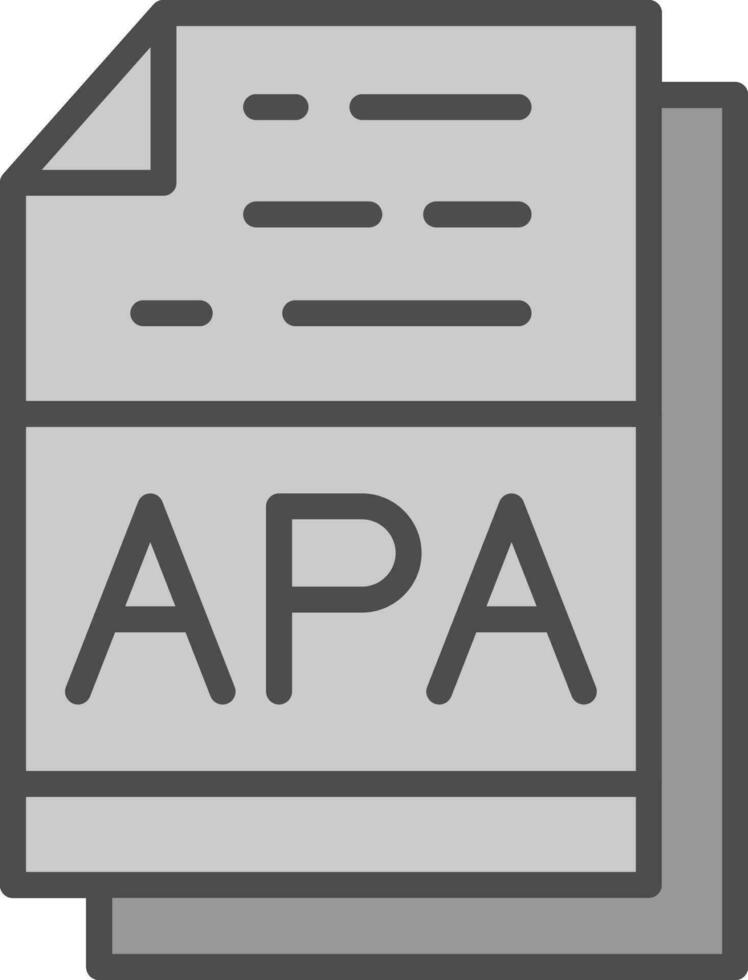 Apa Vector Icon Design