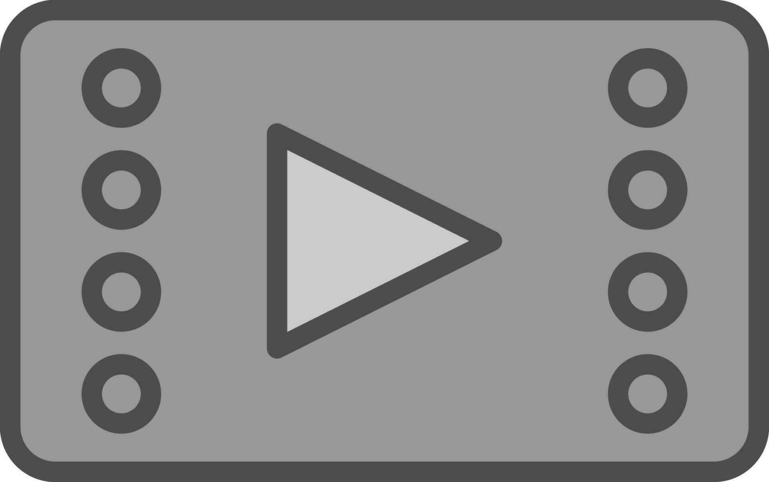 Video player Vector Icon Design