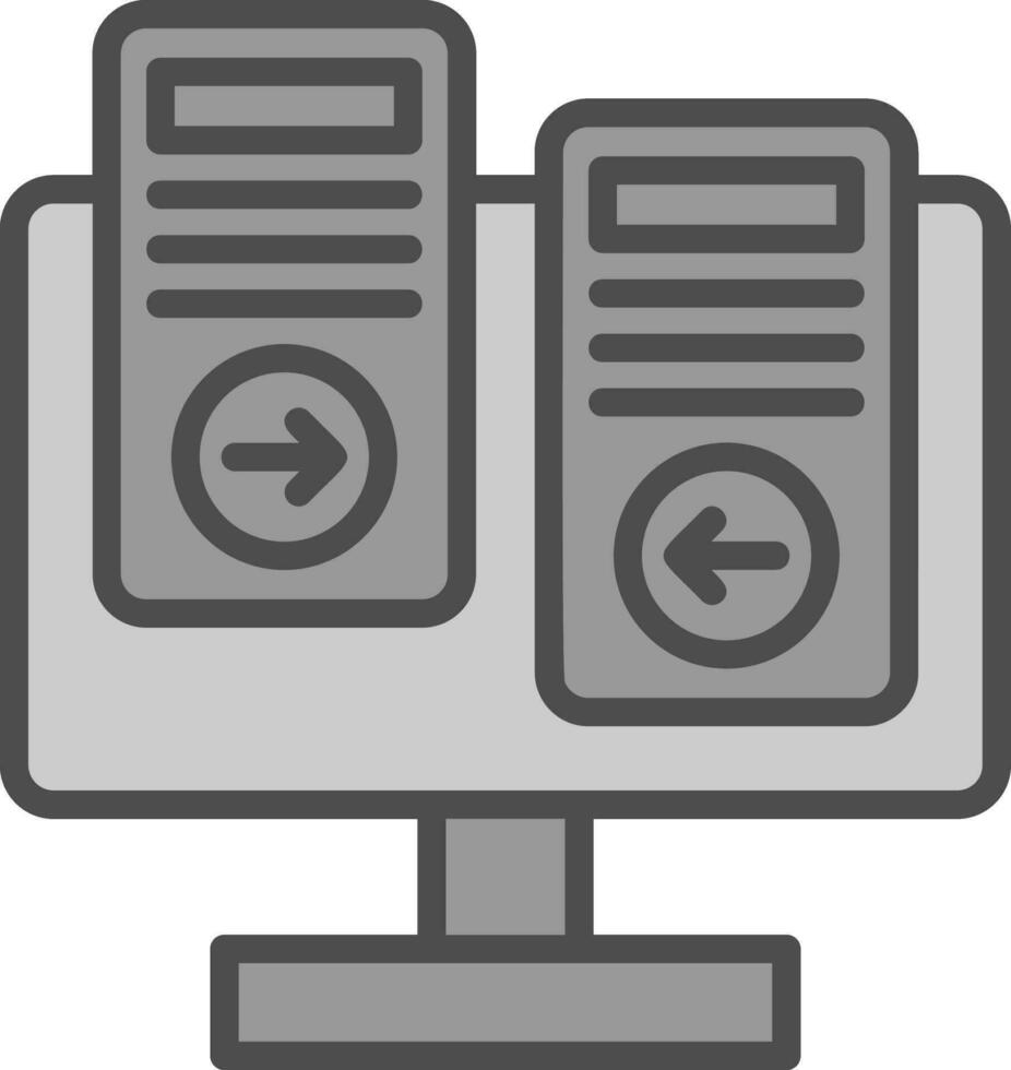 Compare Vector Icon Design