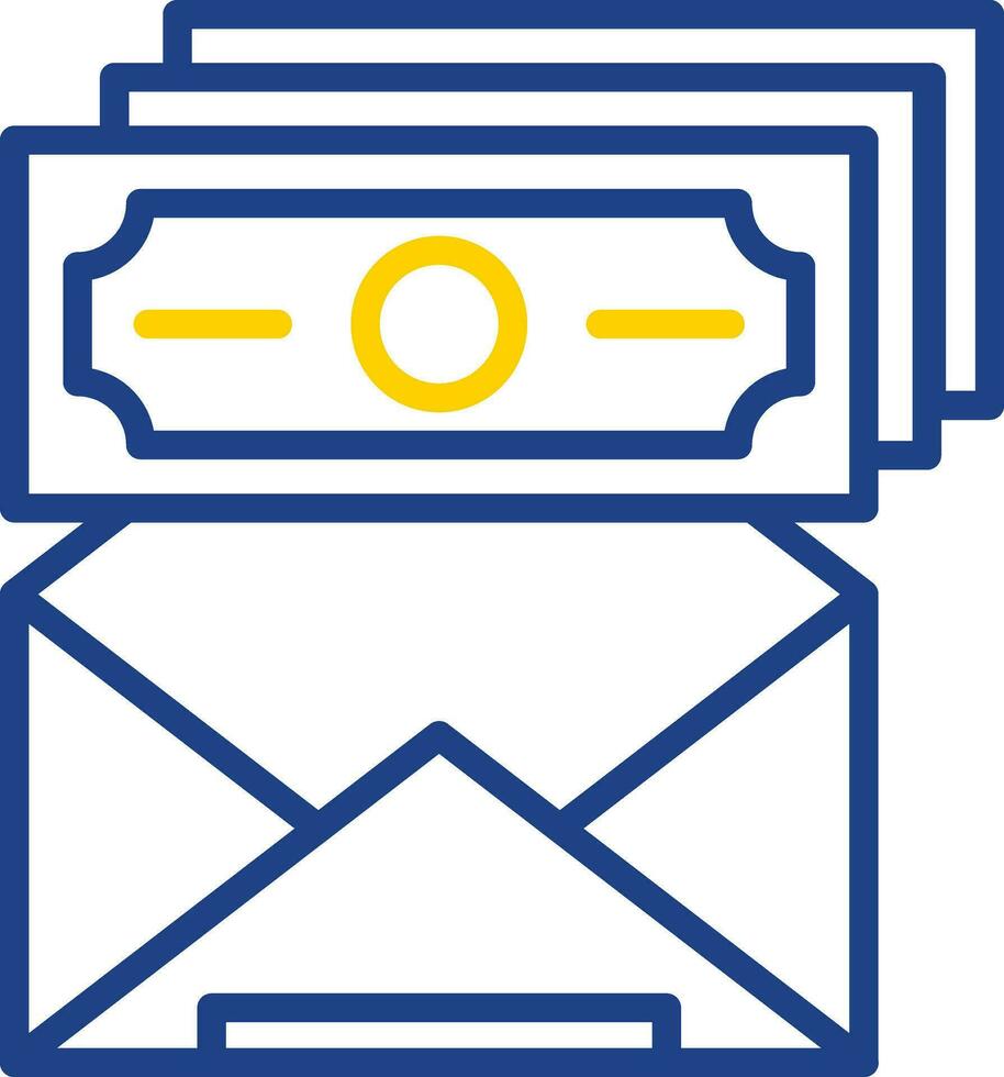 Paycheck Vector Icon Design