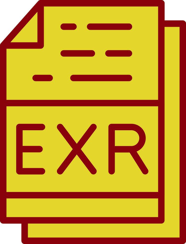 exr vector icono diseño