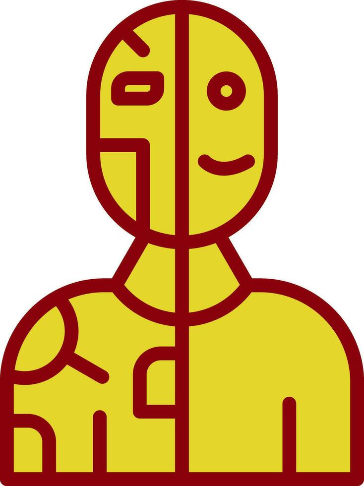 Humanoid Vector Icon Design