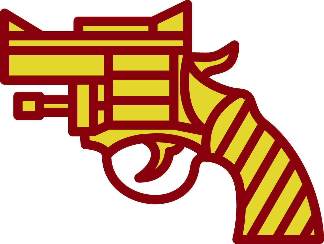 Revolver Vector Icon Design