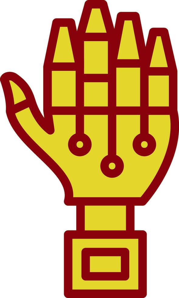 Robot hand Vector Icon Design