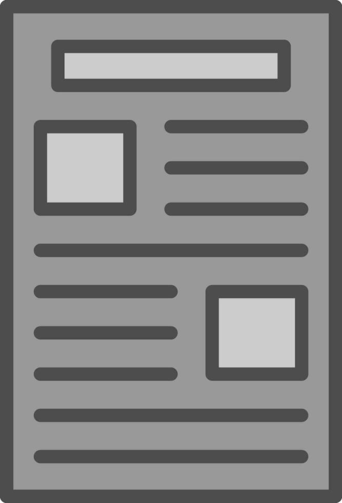 Story Vector Icon Design