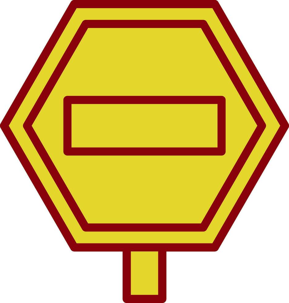 Road sign Vector Icon Design