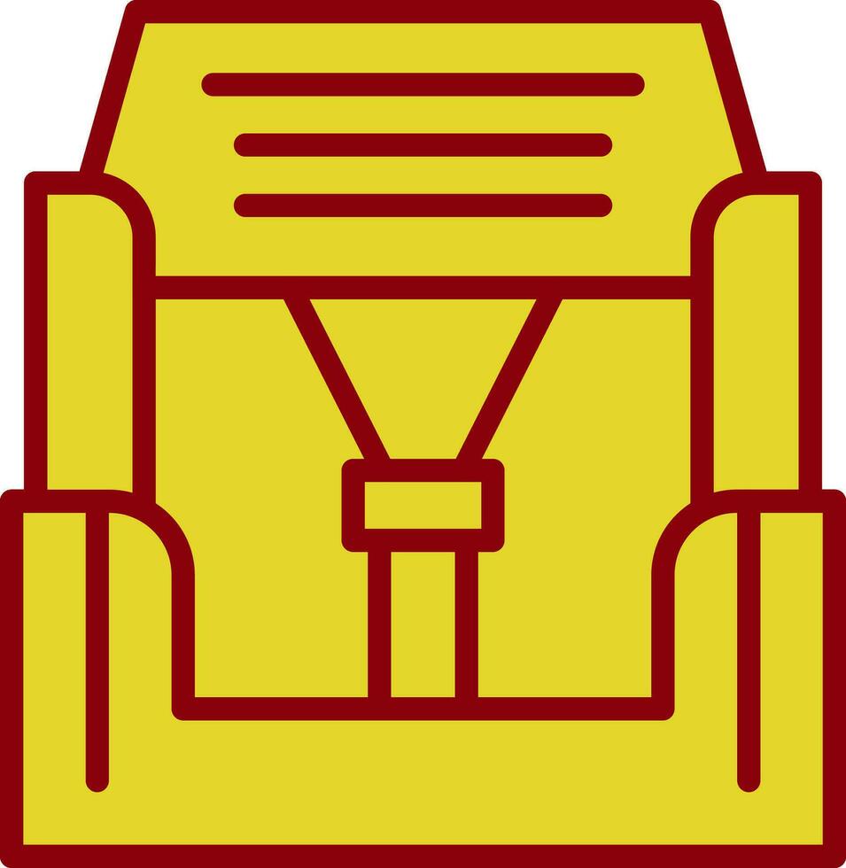 Car seat Vector Icon Design