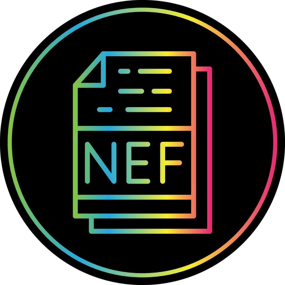 Nef Vector Icon Design