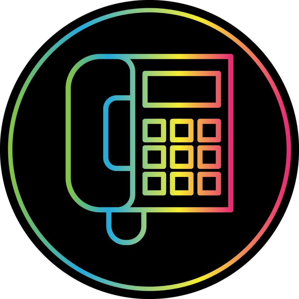 diseño de icono de vector de teléfono