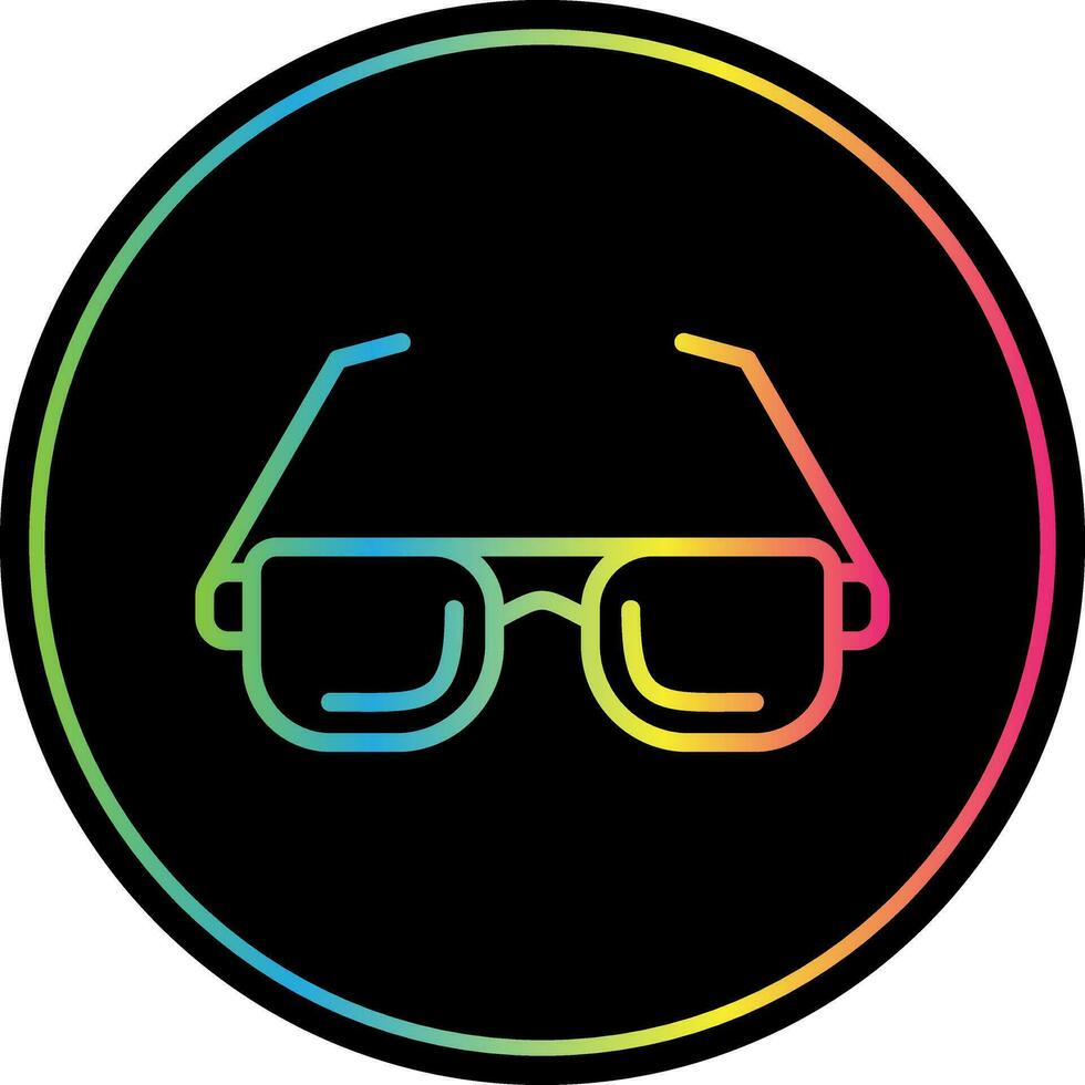 Glasses Vector Icon Design