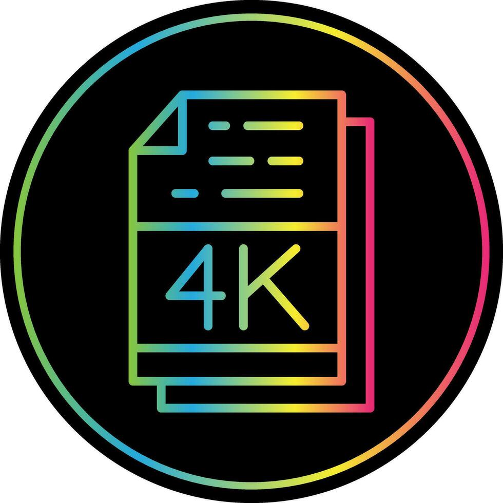 4k vector icono diseño