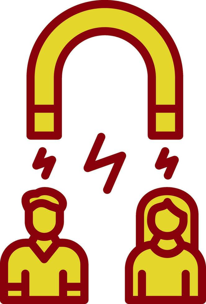 Attract Vector Icon Design
