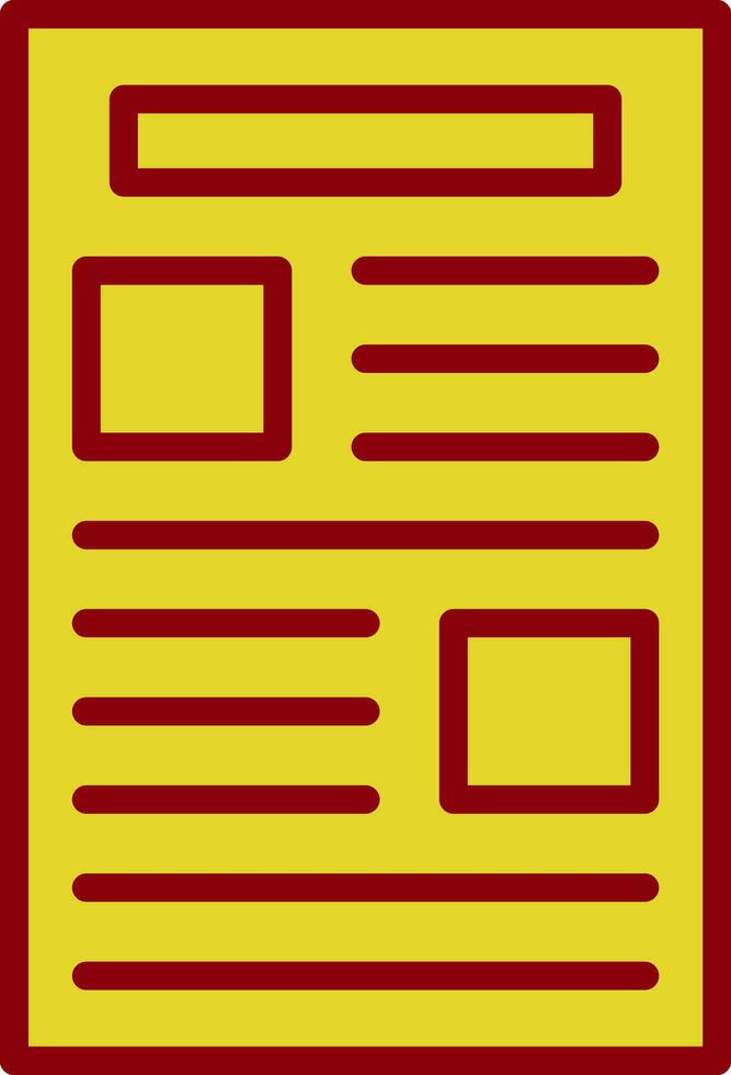 Story Vector Icon Design