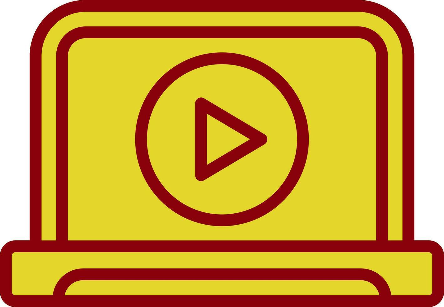 Video Vector Icon Design