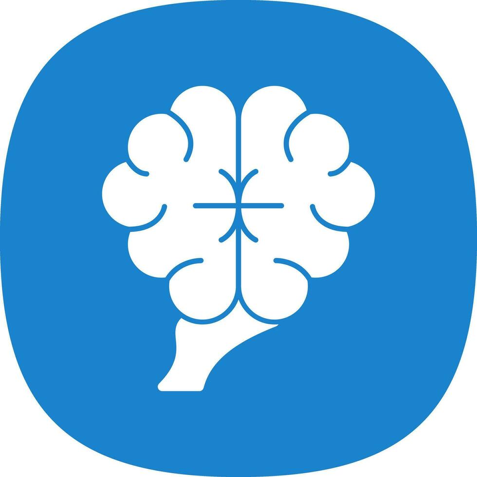 Human brain Vector Icon Design