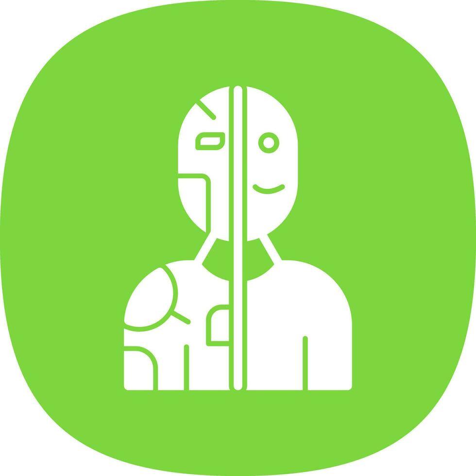 Humanoid Vector Icon Design