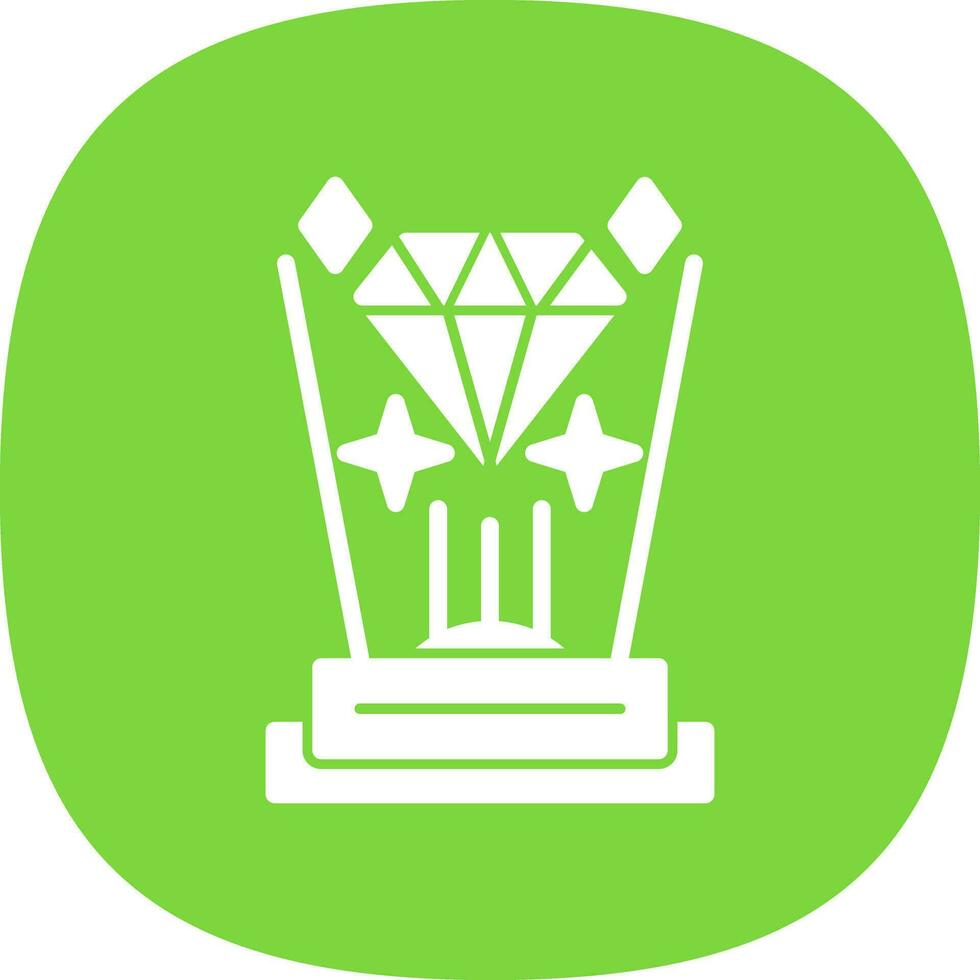 Hologram Vector Icon Design