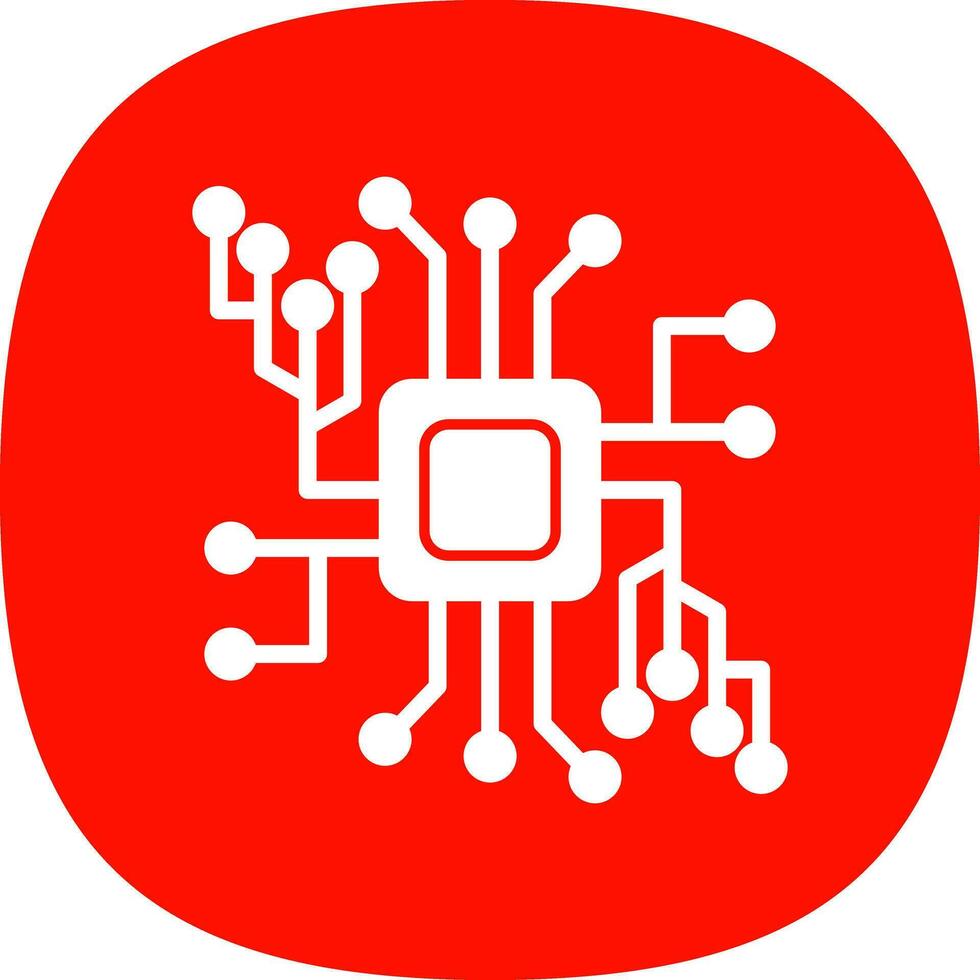 Circuits Vector Icon Design