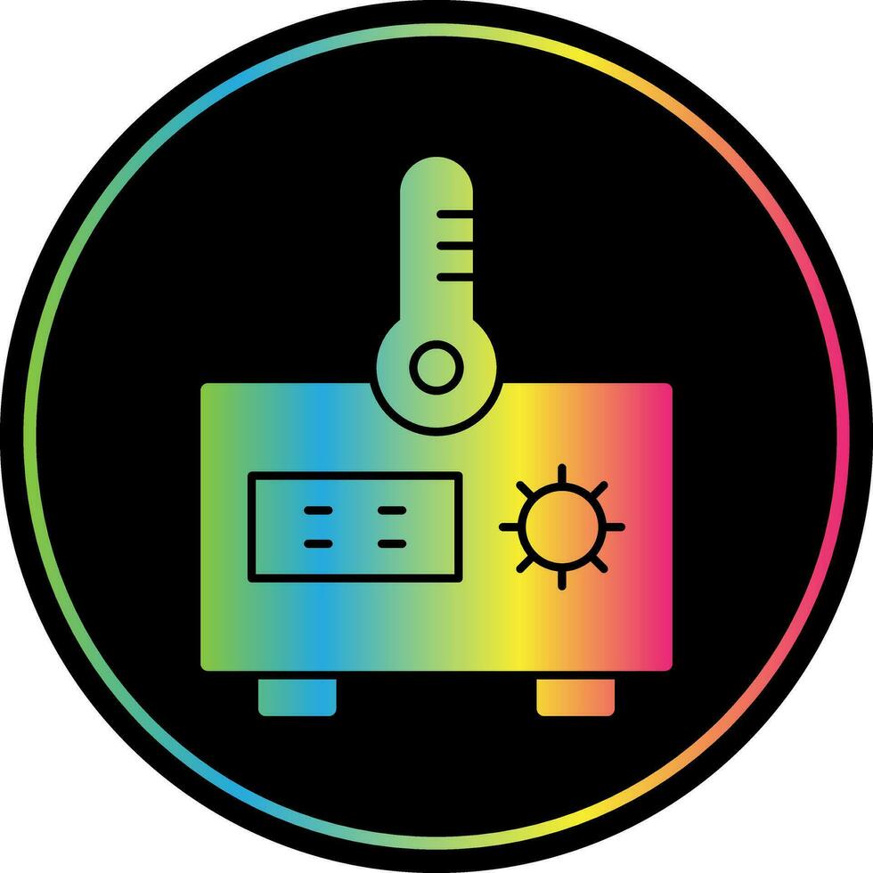 Thermometer Vector Icon Design
