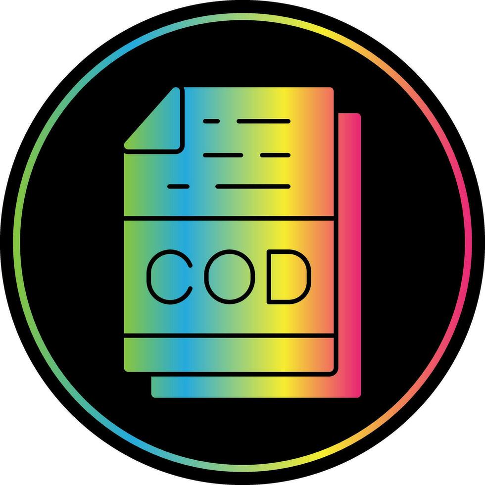 Cod Vector Icon Design