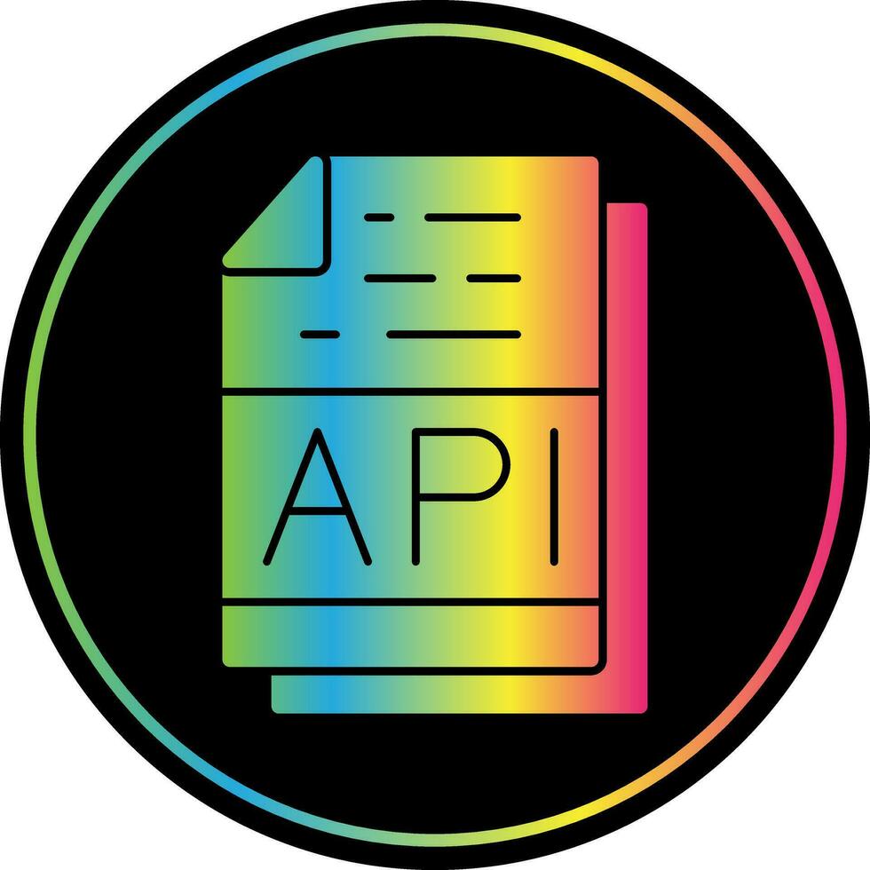 Api Vector Icon Design