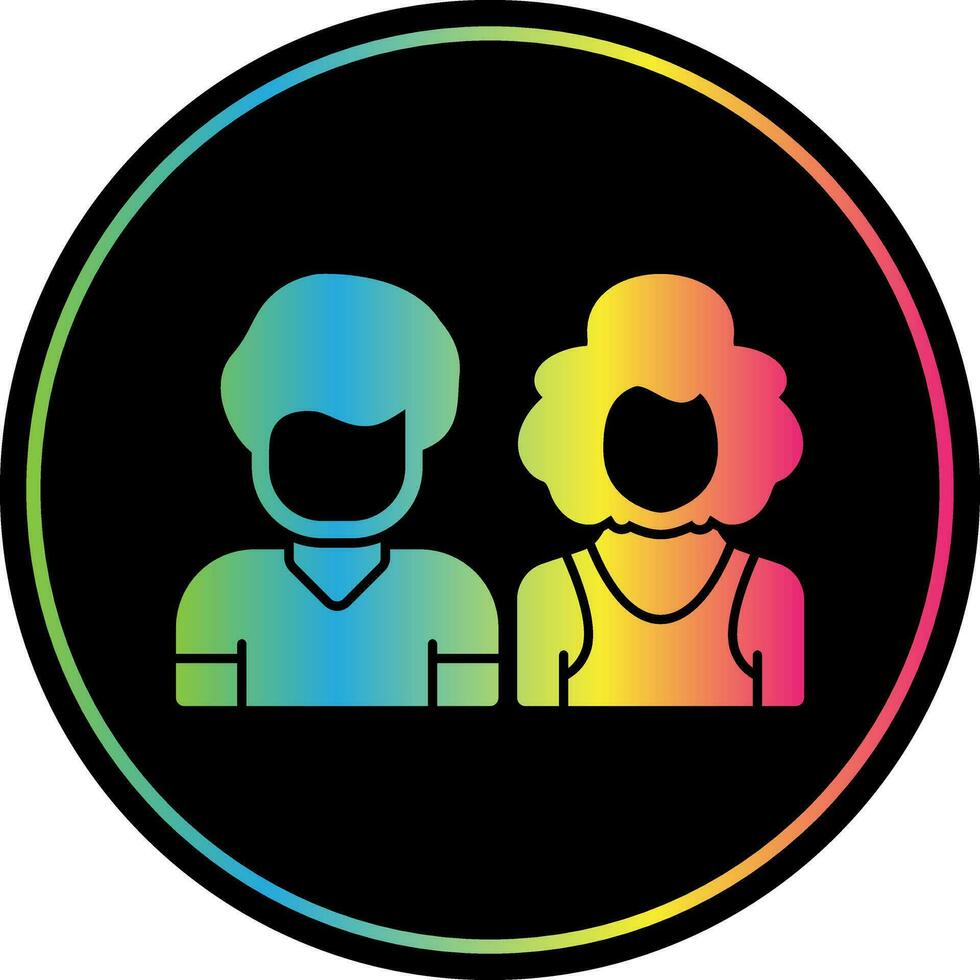 Parents Vector Icon Design
