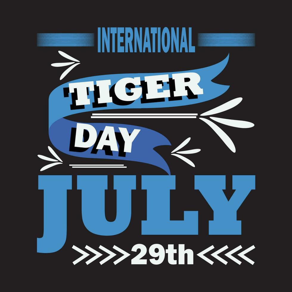 International animal day t- shirt design,World animal day october 4,Save the world animal,Graphic T-Shirt, Animal lover t-shirt design,Tiger day. vector