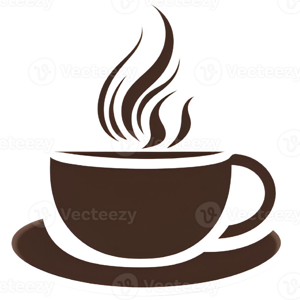 coffee cup isolate clipart ai generative png