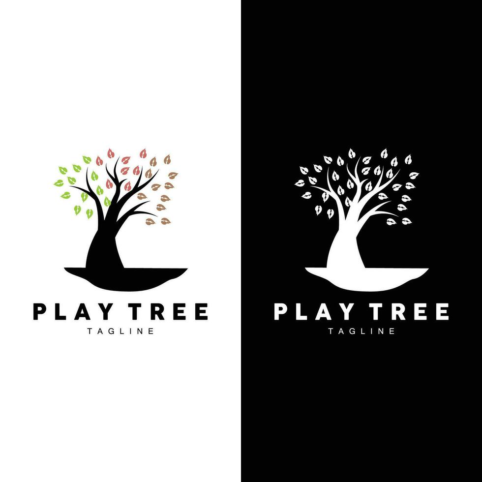 Tree Logo Plant Design Vector Illustrator Template