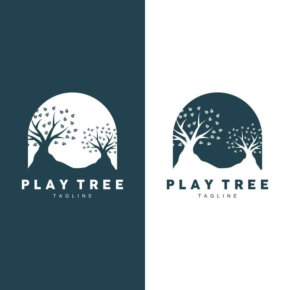 Tree Logo Plant Design Vector Illustrator Template