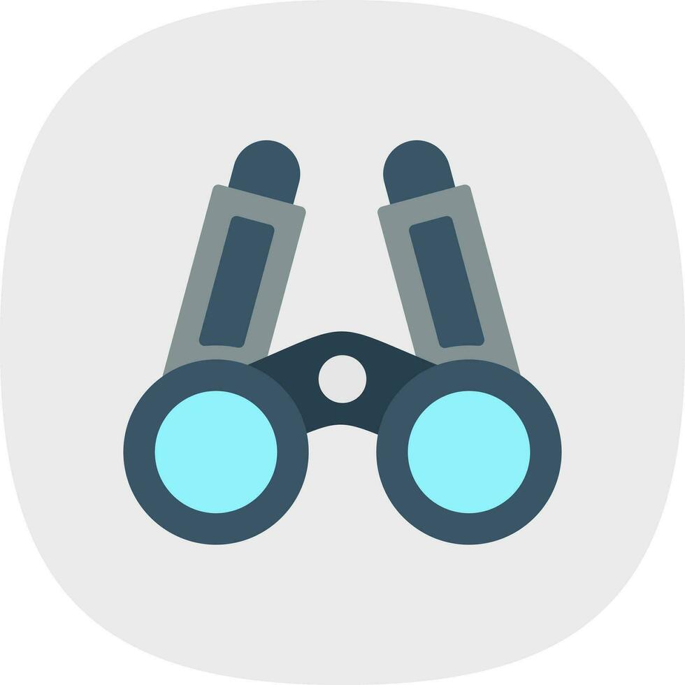 Binoculars Vector Icon Design