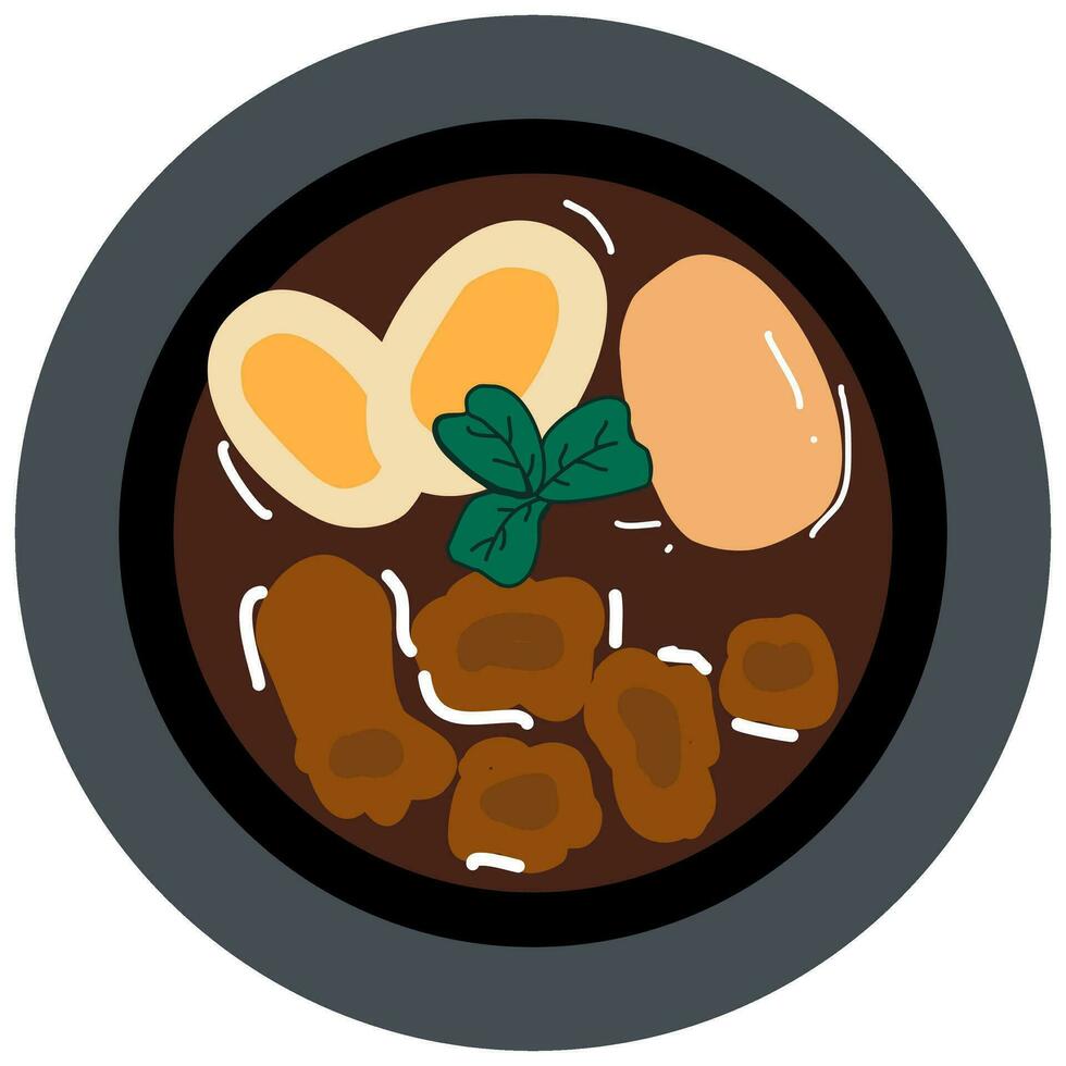 Kai pa loh cartoon in icon style vector