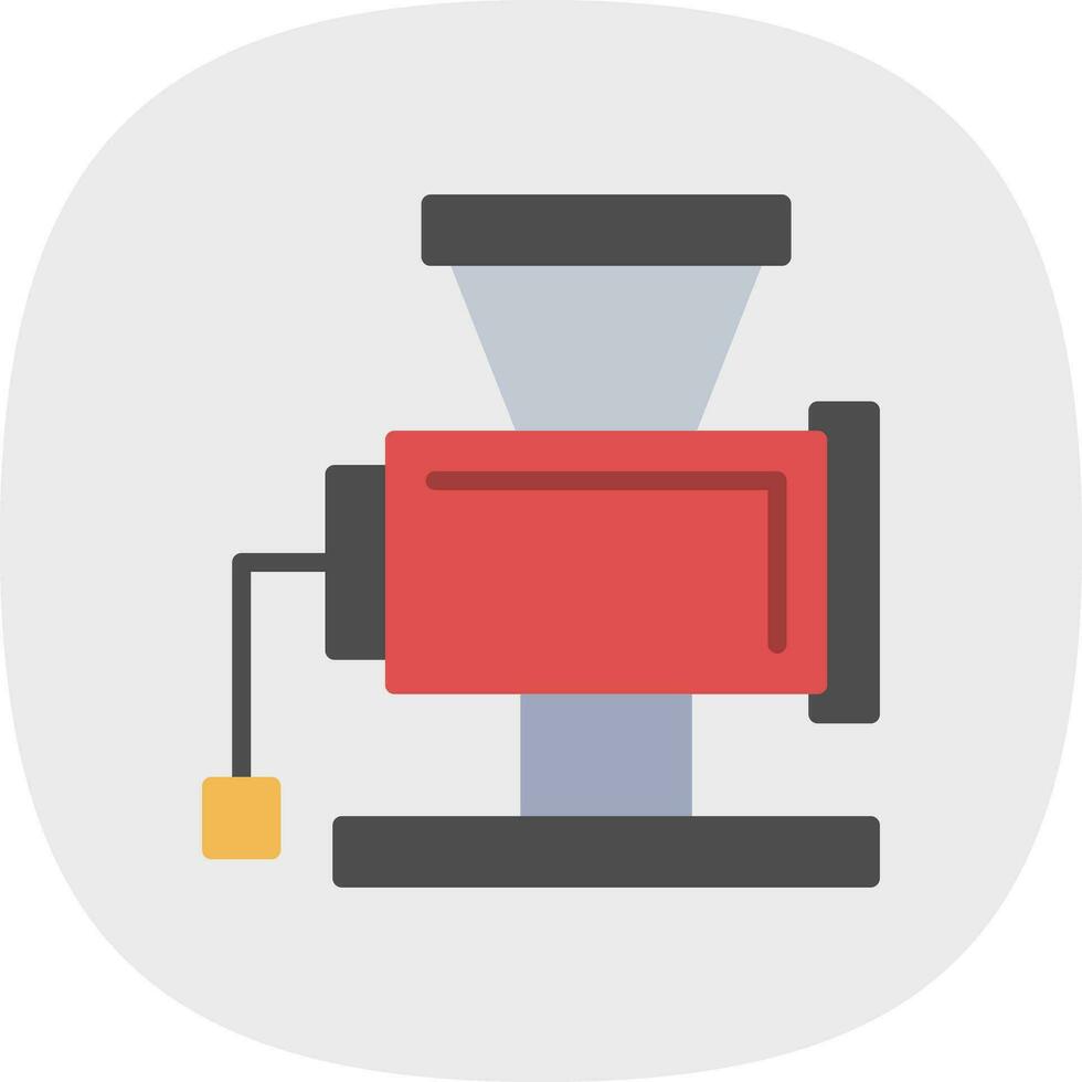 Meat grinder Vector Icon Design