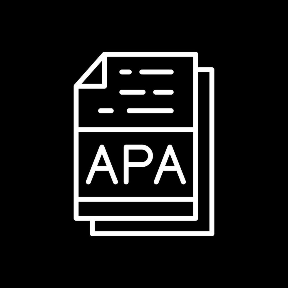 Apa Vector Icon Design