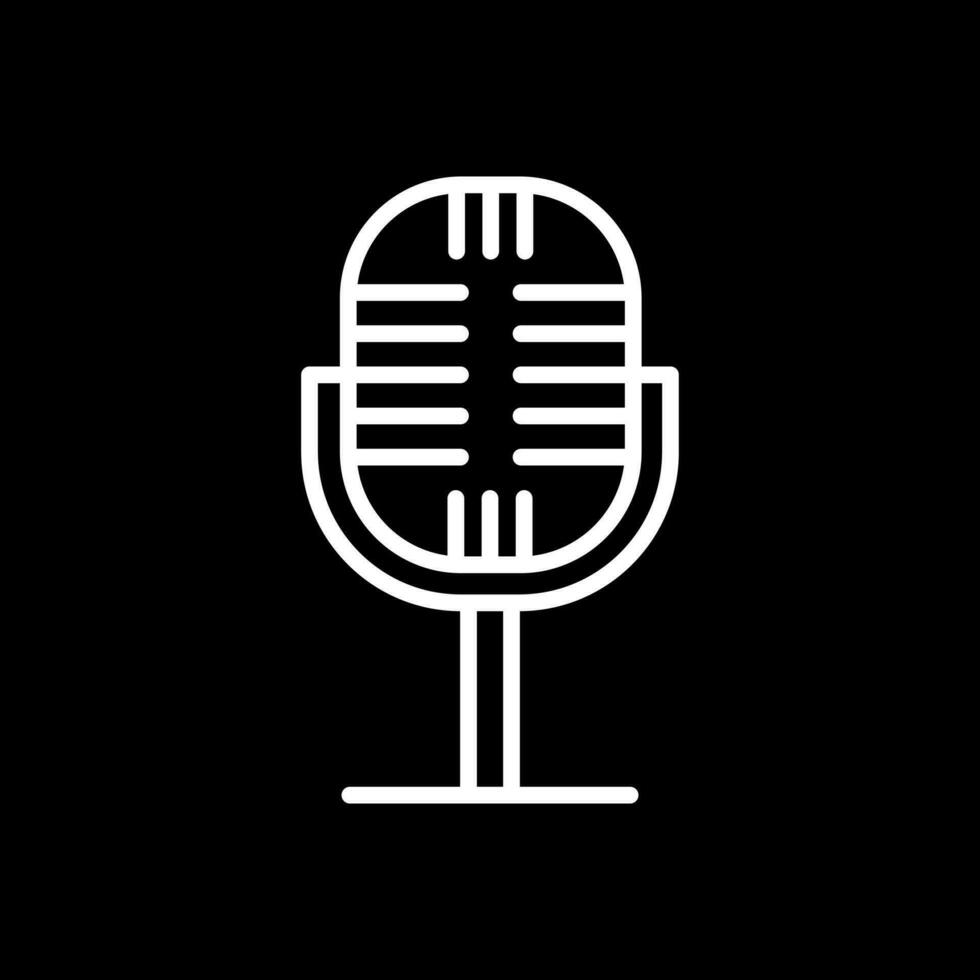 Microphone Vector Icon Design