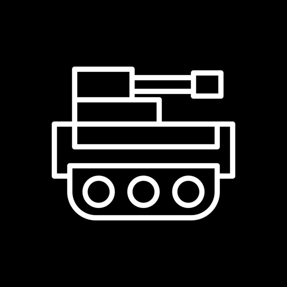 tanque vector icono diseño