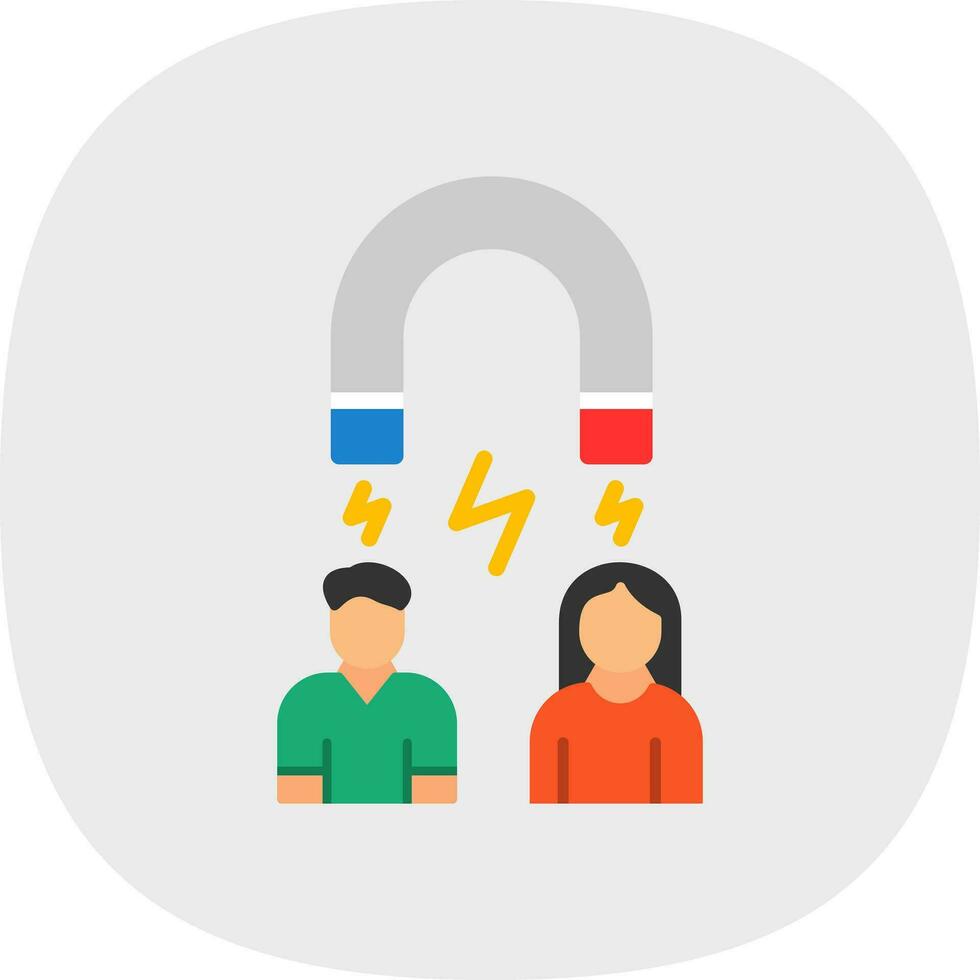 Attract Vector Icon Design