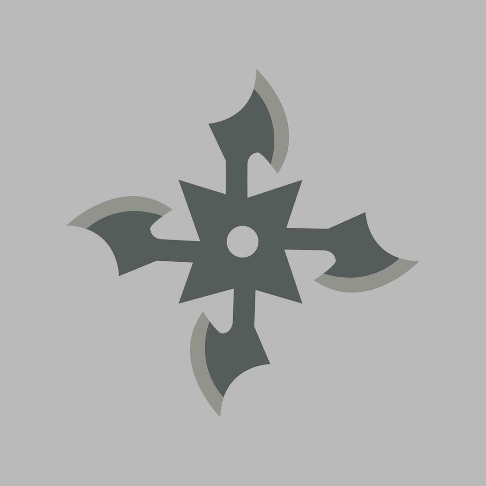 Ninja Shuriken 4 vector