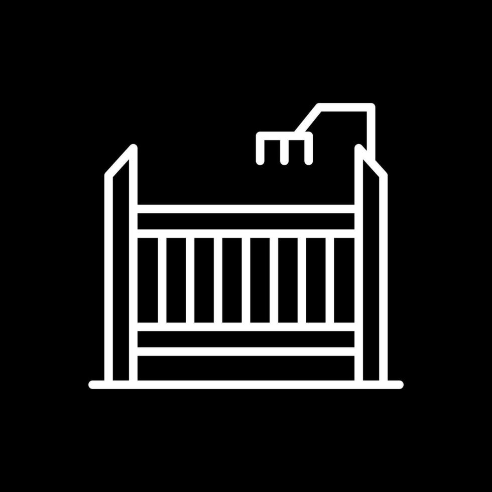Cot Vector Icon Design