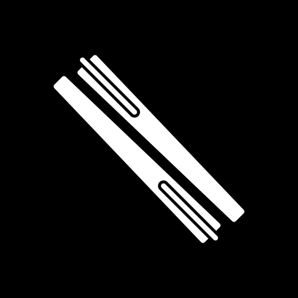 Chopsticks Vector Icon Design