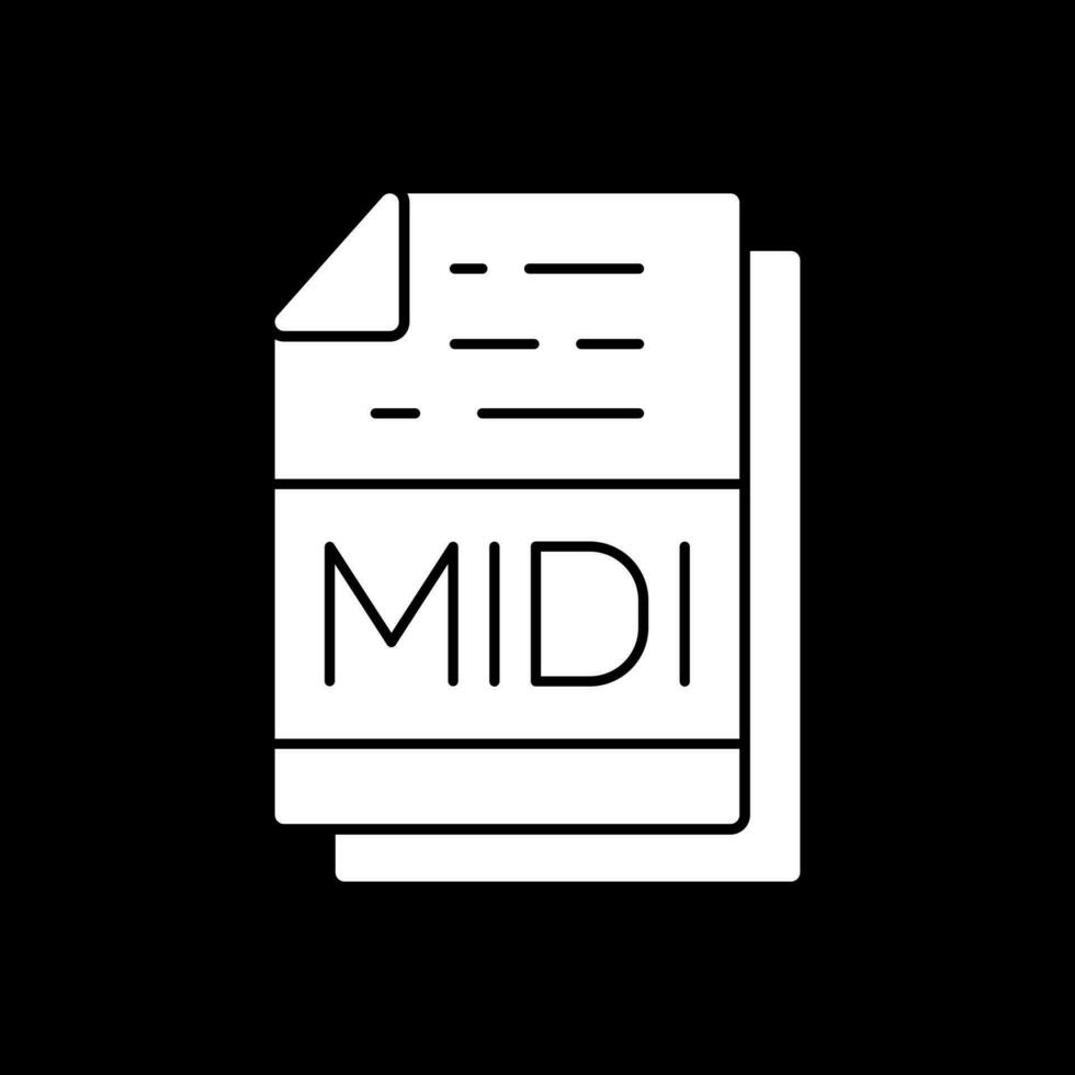 Midi Vector Icon Design