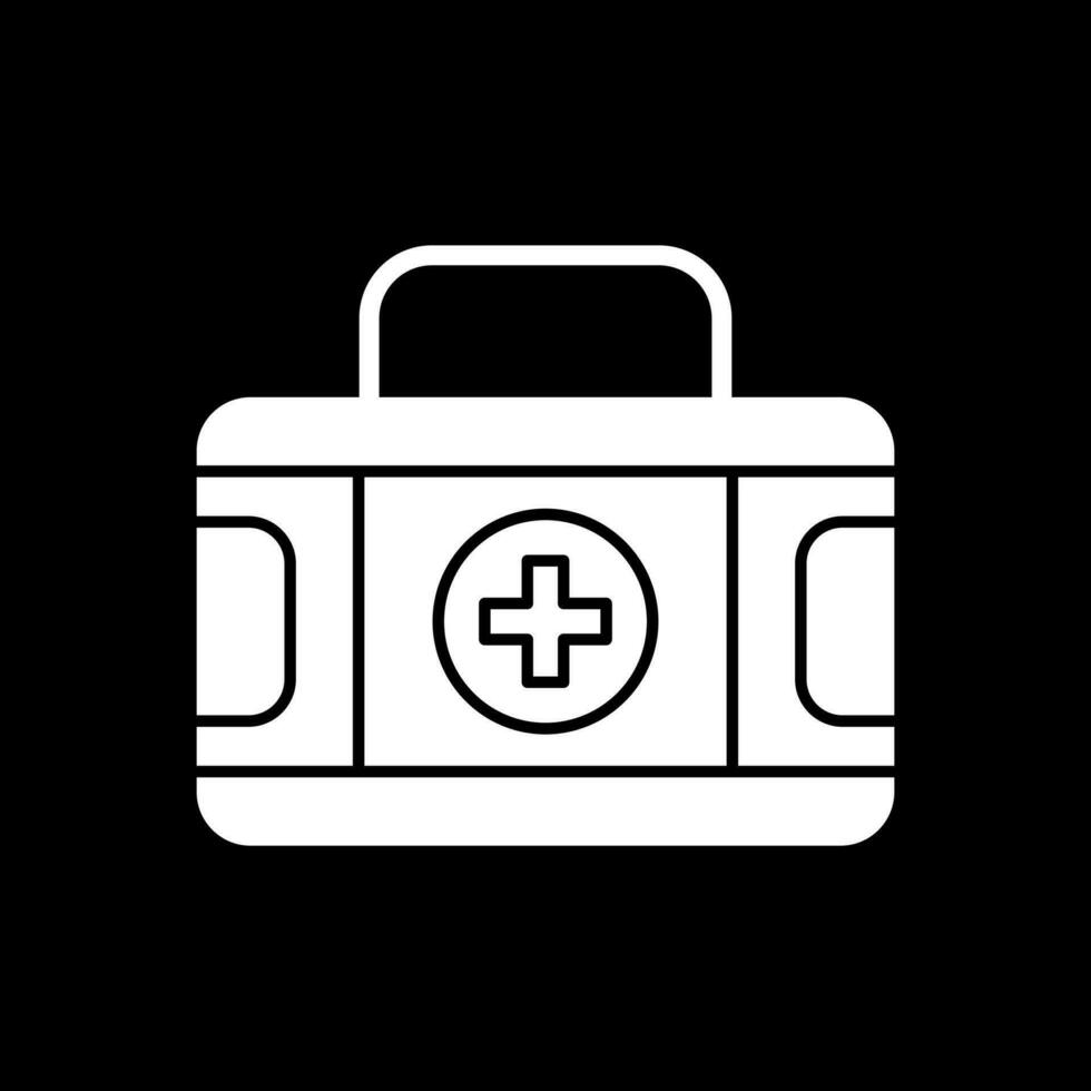 First aid kit Vector Icon Design