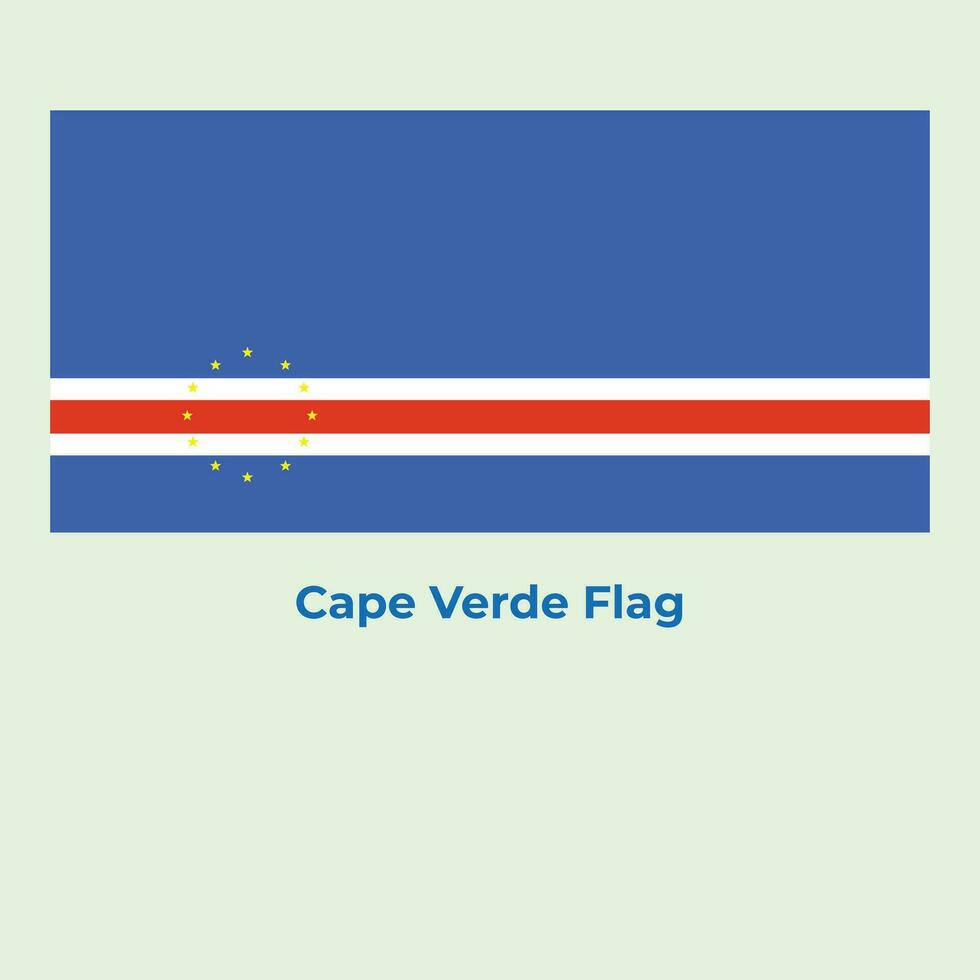 el capa verde bandera vector