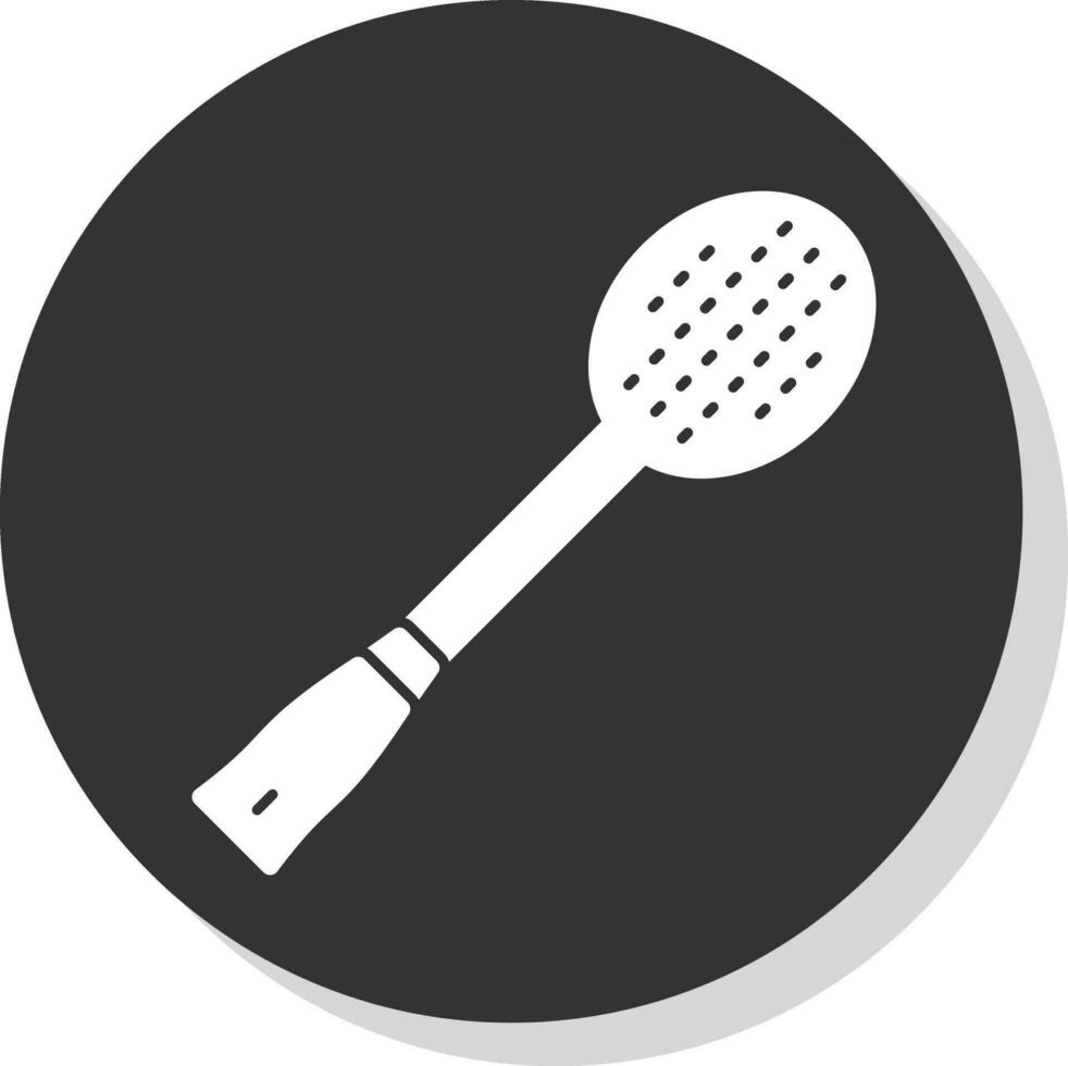 Slotted spoon Vector Icon Design