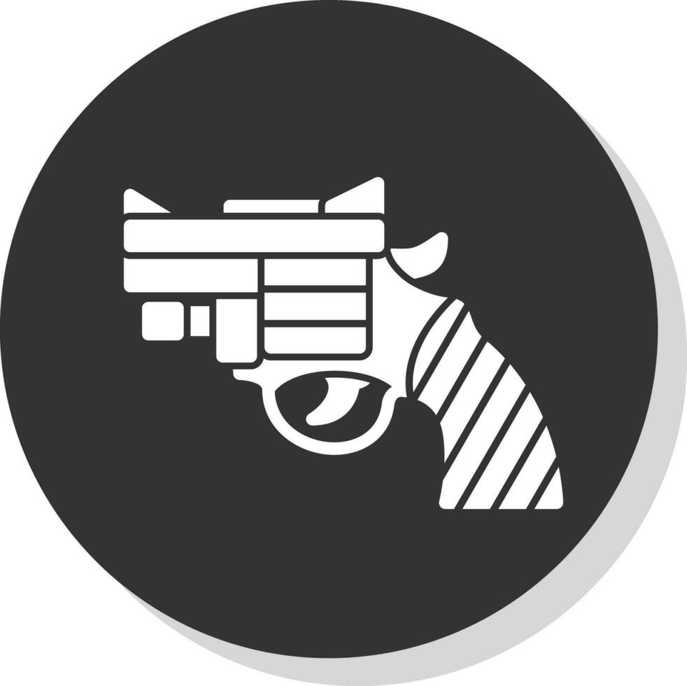 Revolver Vector Icon Design