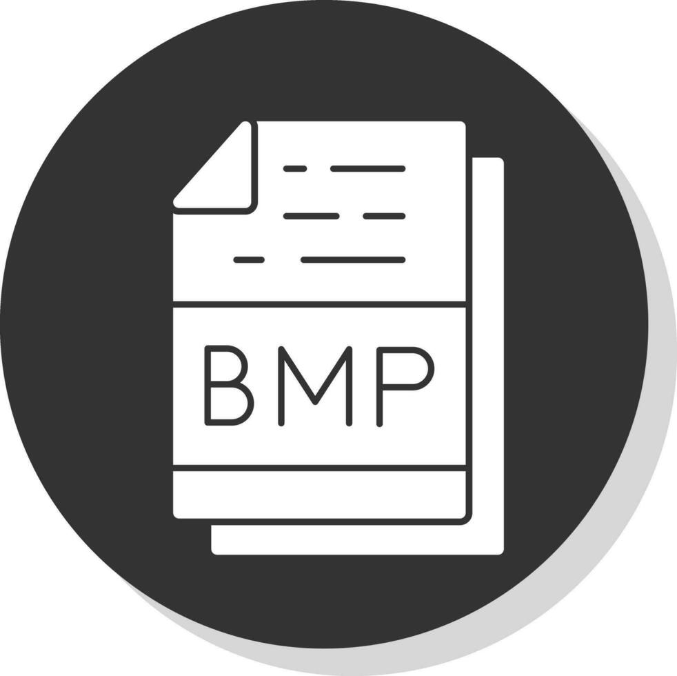 Bmp File Format Vector Icon Design