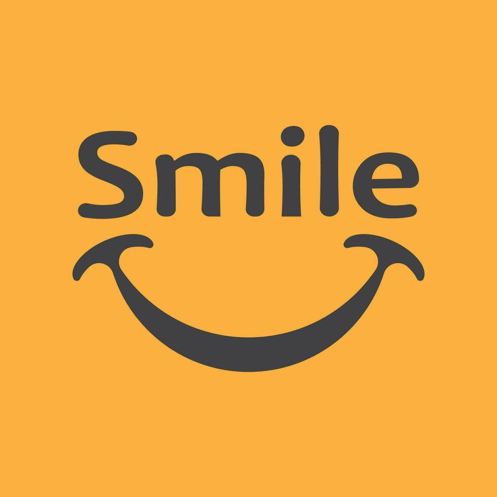 Smile icon emoticon symbol template vector
