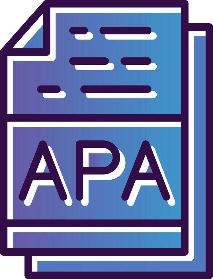 Apa Vector Icon Design